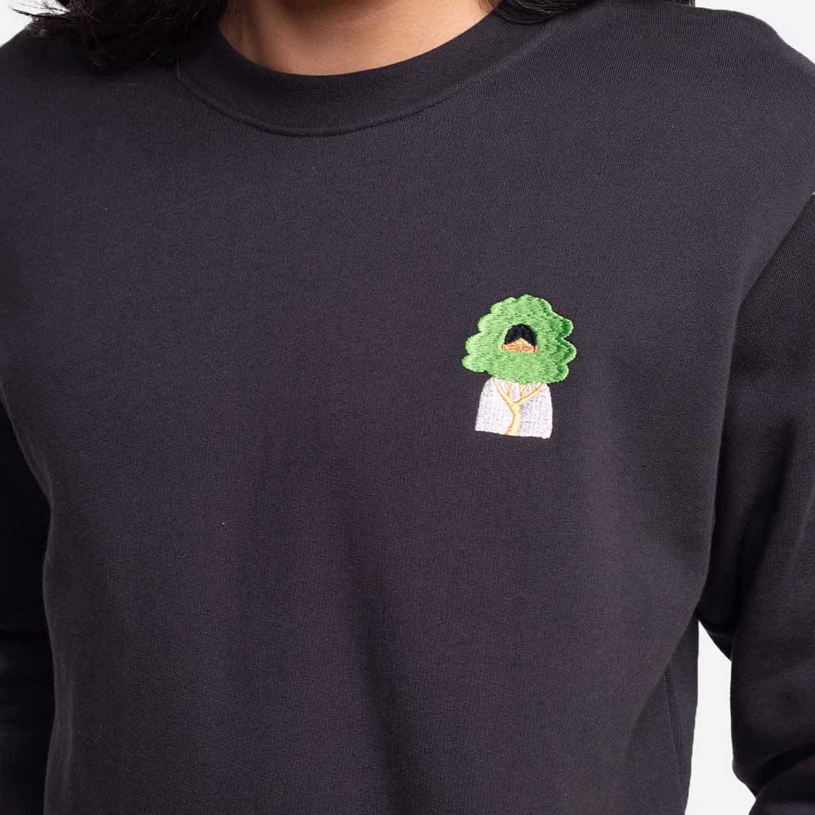 Green Head Sweatshirt carbon black