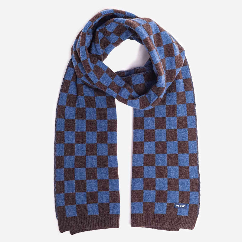 Horn25 Scarf damier Olow