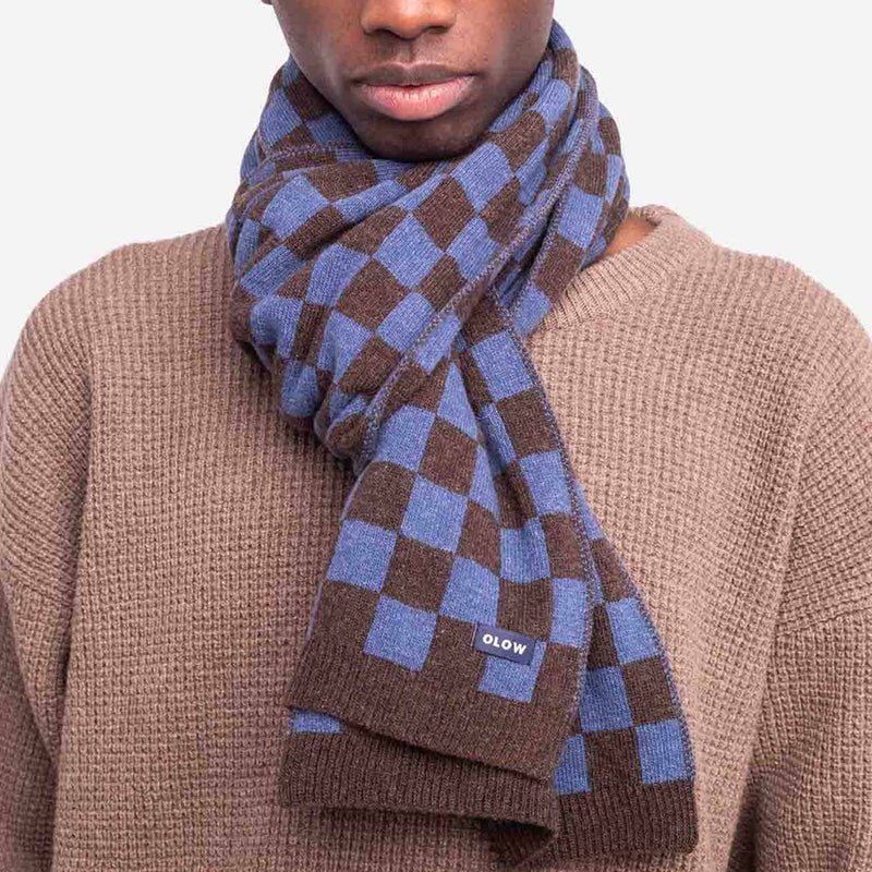 Horn25 Scarf damier Olow