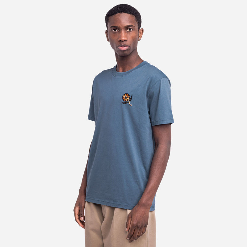 Ikeba T-Shirt steel blue Olow