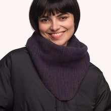 Kolmio Scarf navy/black