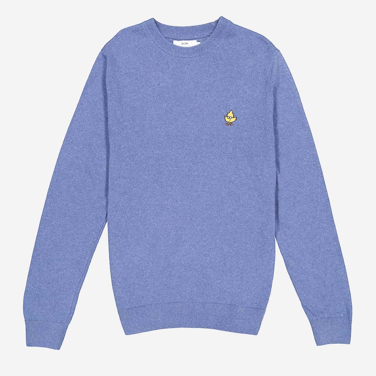 Maple Leaf Jumper blue