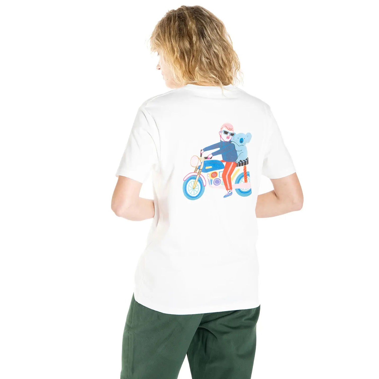 Moto Trip T-Shirt ecru