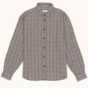 Nago Shirt grey print