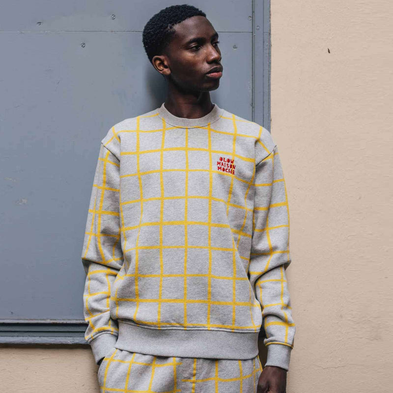 Pijou Sweatshirt gris chine Olow