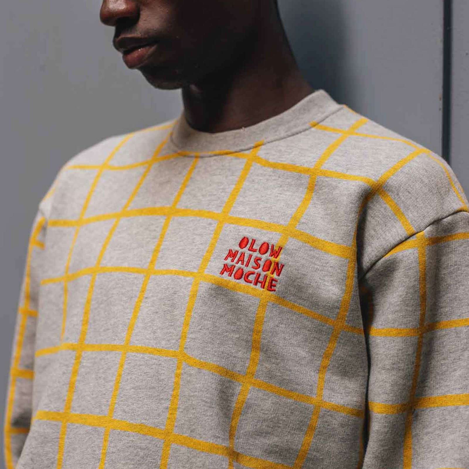 Pijou Sweatshirt gris chine Olow