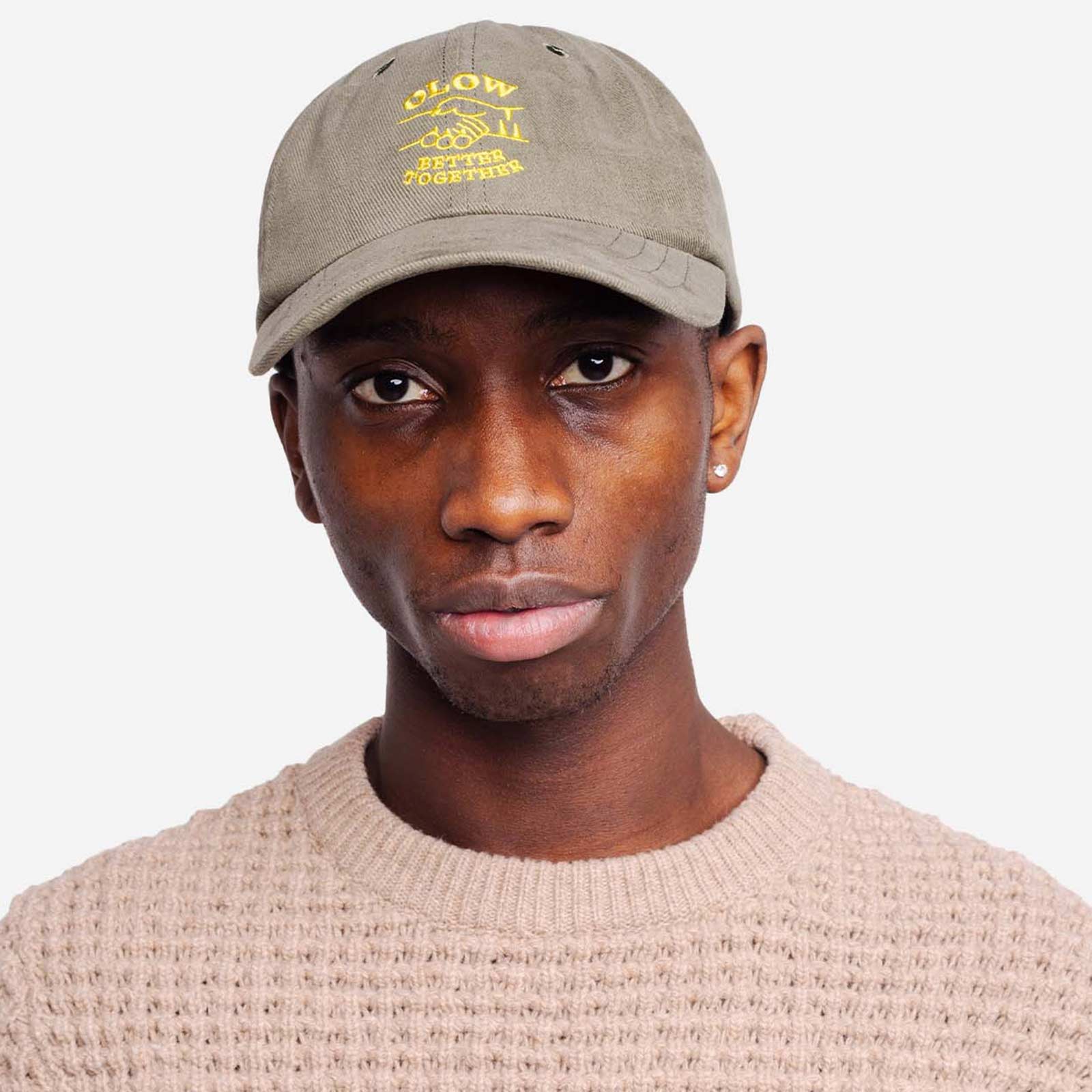 Six Pannel Better Together Cap khaki