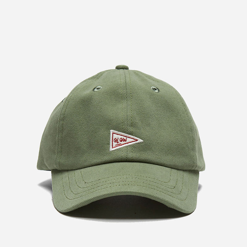 Six Pannel Cap sage green