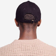 Six Pannel Good Karma Cap black denim