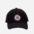 Six Pannel Sun King Cap black denim