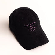 Six Pannel Wine And Sleep Cap black