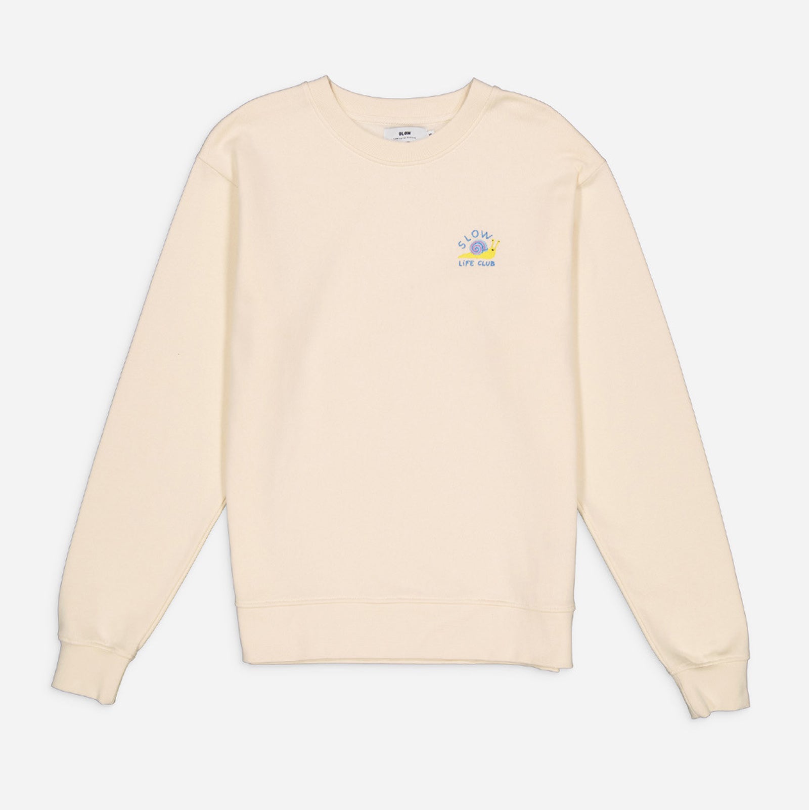 Slow Life Sweatshirt ivory