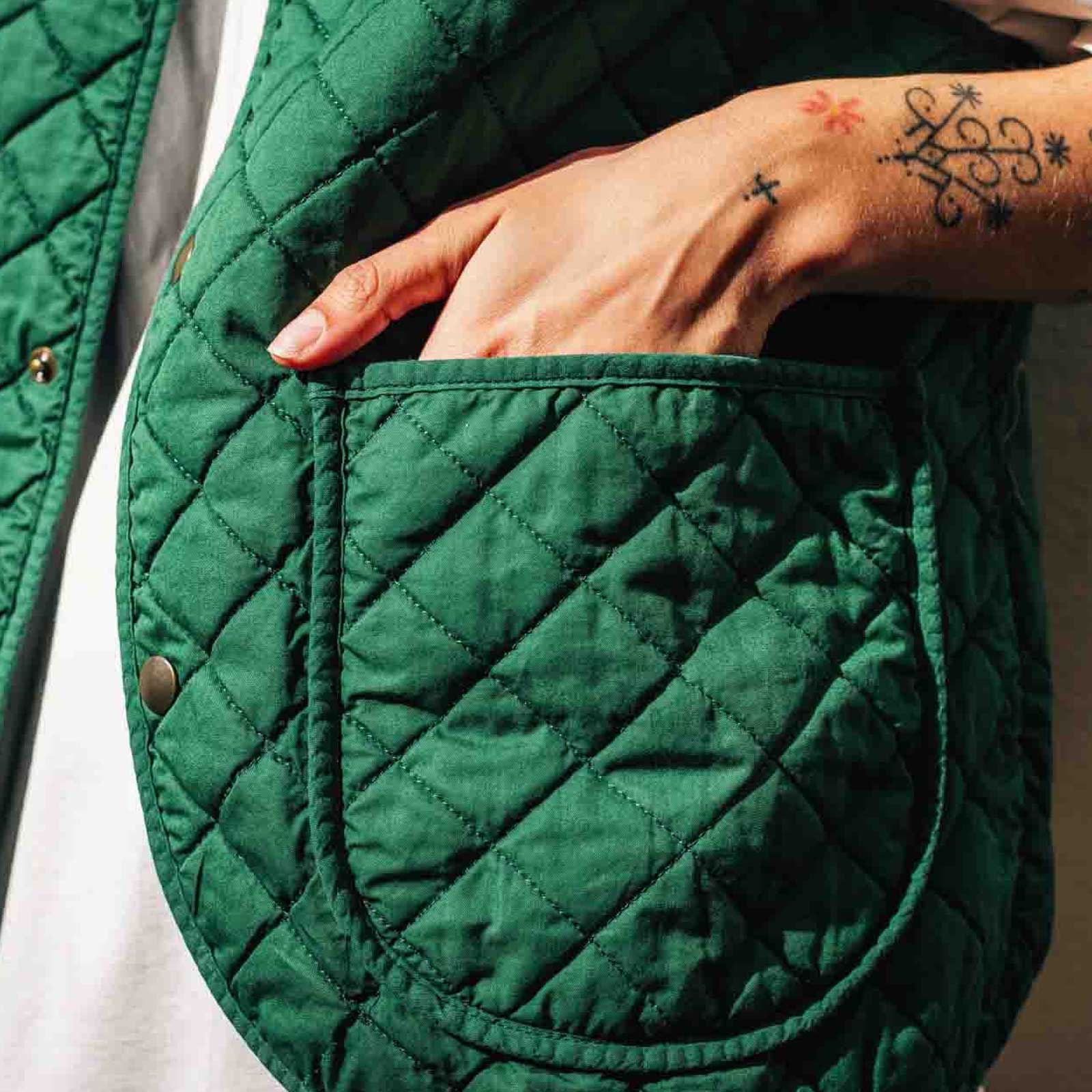 Vague à l'âme S/S Jacket vert Olow