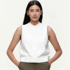 Kaata Sleeveless Cardigan off white Our Sister