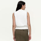 Kaata Sleeveless Cardigan off white Our Sister