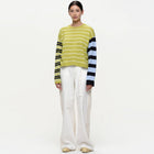 Kaleido Stripe Sweater green Our Sister