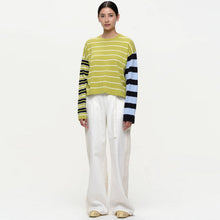 Kaleido Stripe Sweater green Our Sister
