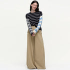 Kaleido Stripe Sweater navy Our Sister