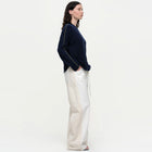 Karo Summer Knit navy Our Sister