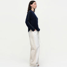 Karo Summer Knit navy Our Sister