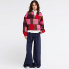 Kent Boxy-Fit Bomber Jacket pink Our Sister