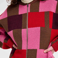 Kent Boxy-Fit Bomber Jacket pink Our Sister