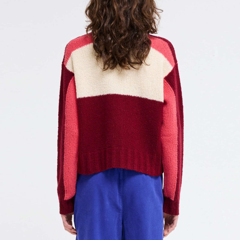 Krasner Cardigan burgundy Our Sister