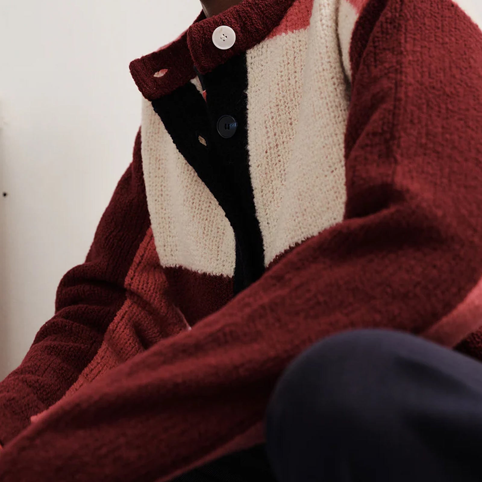 Krasner Cardigan burgundy Our Sister