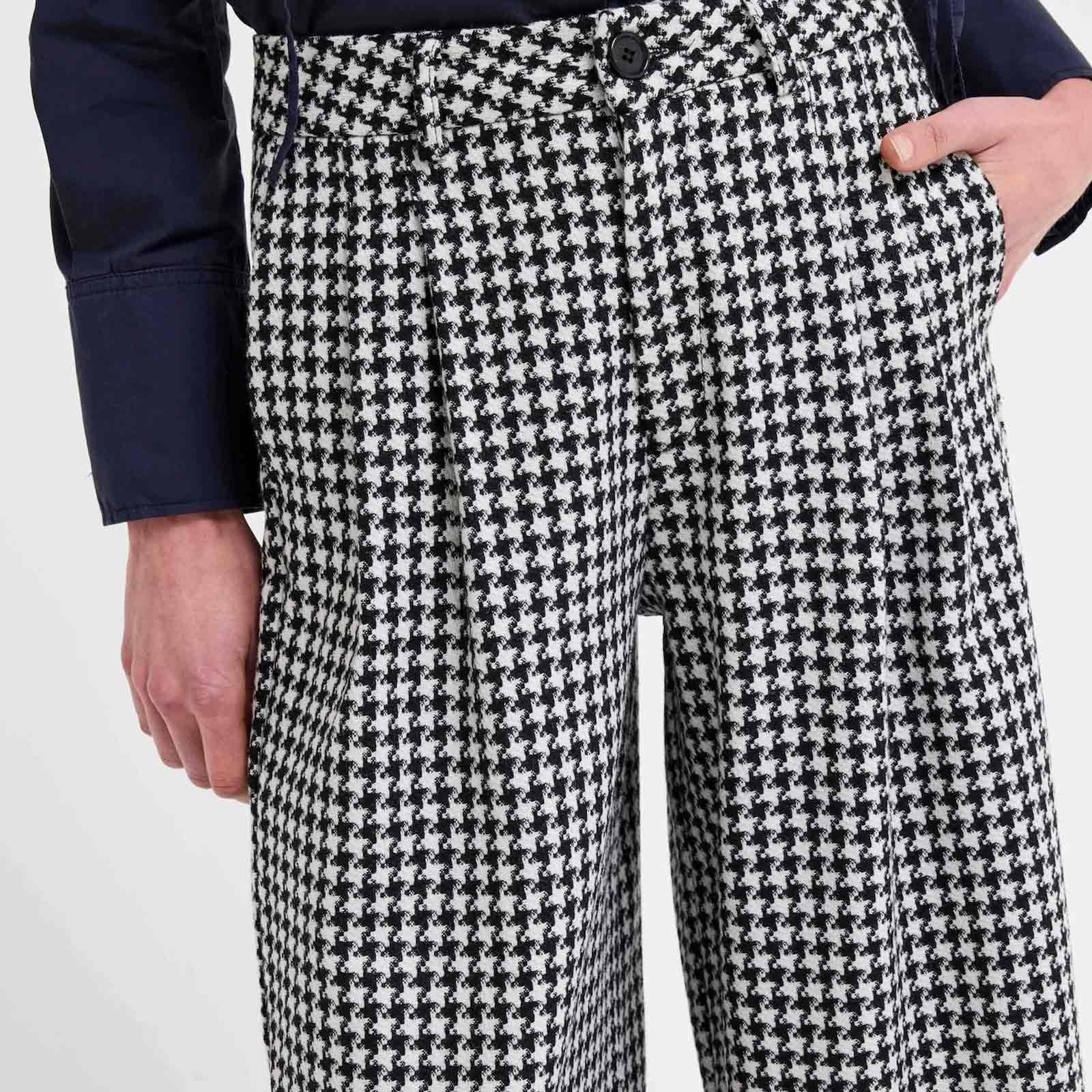 Pansmokey W Pants black/white Our Sister