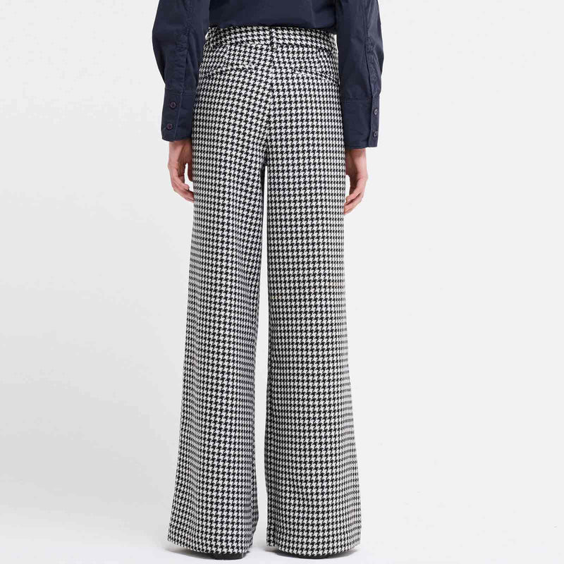 Pansmokey W Pants black/white Our Sister
