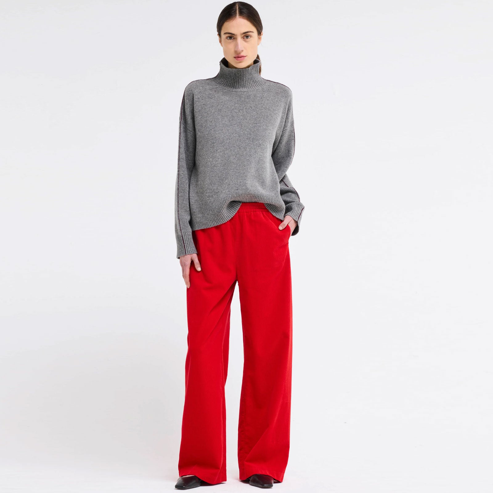 Takki Pant red Our Sister