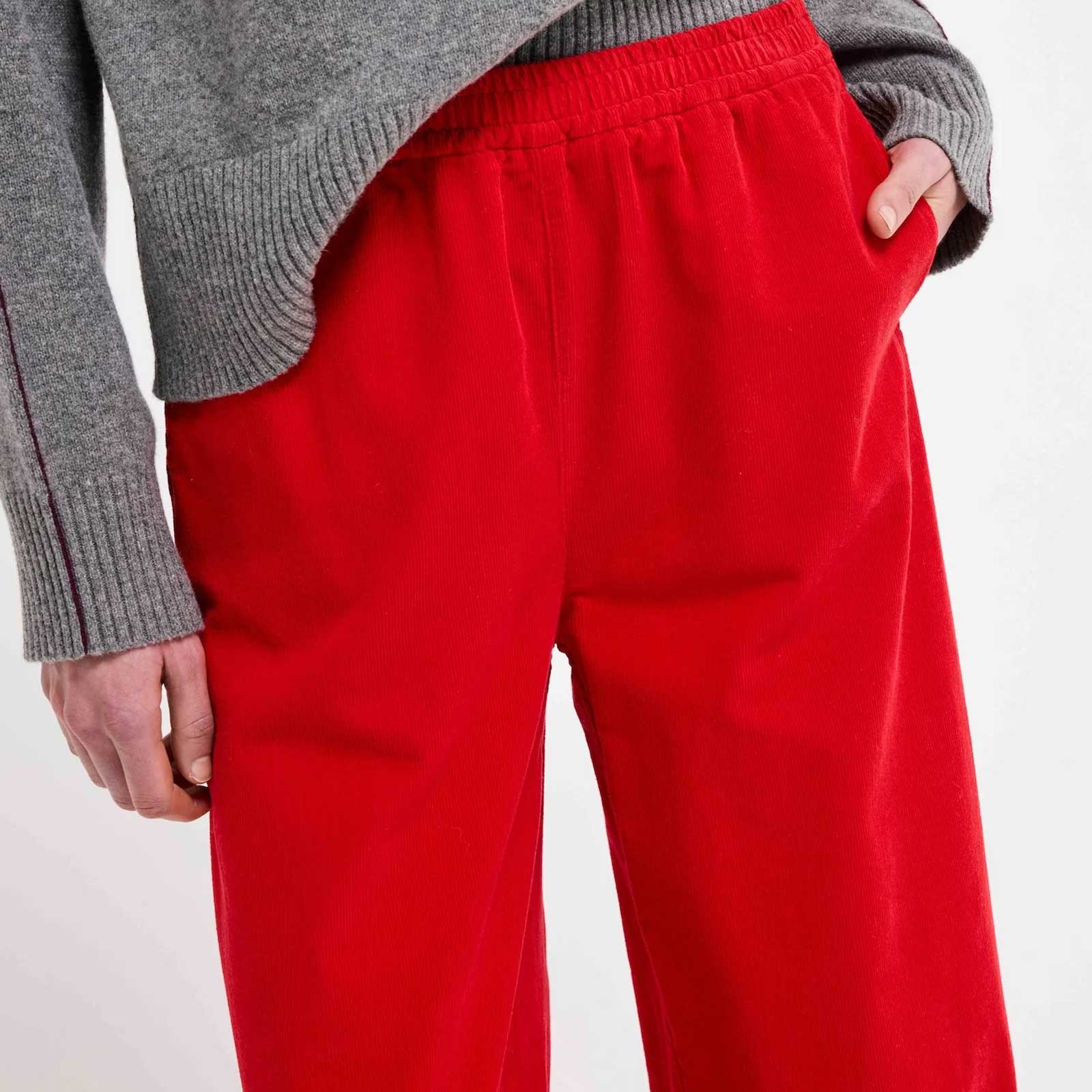 Takki Pant red Our Sister