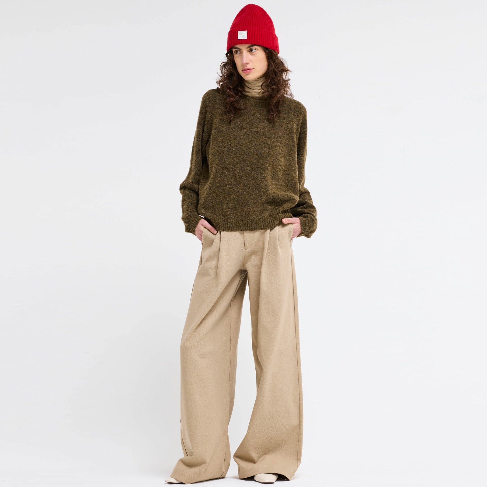 Teddy Bear Jumper khaki Our Sister