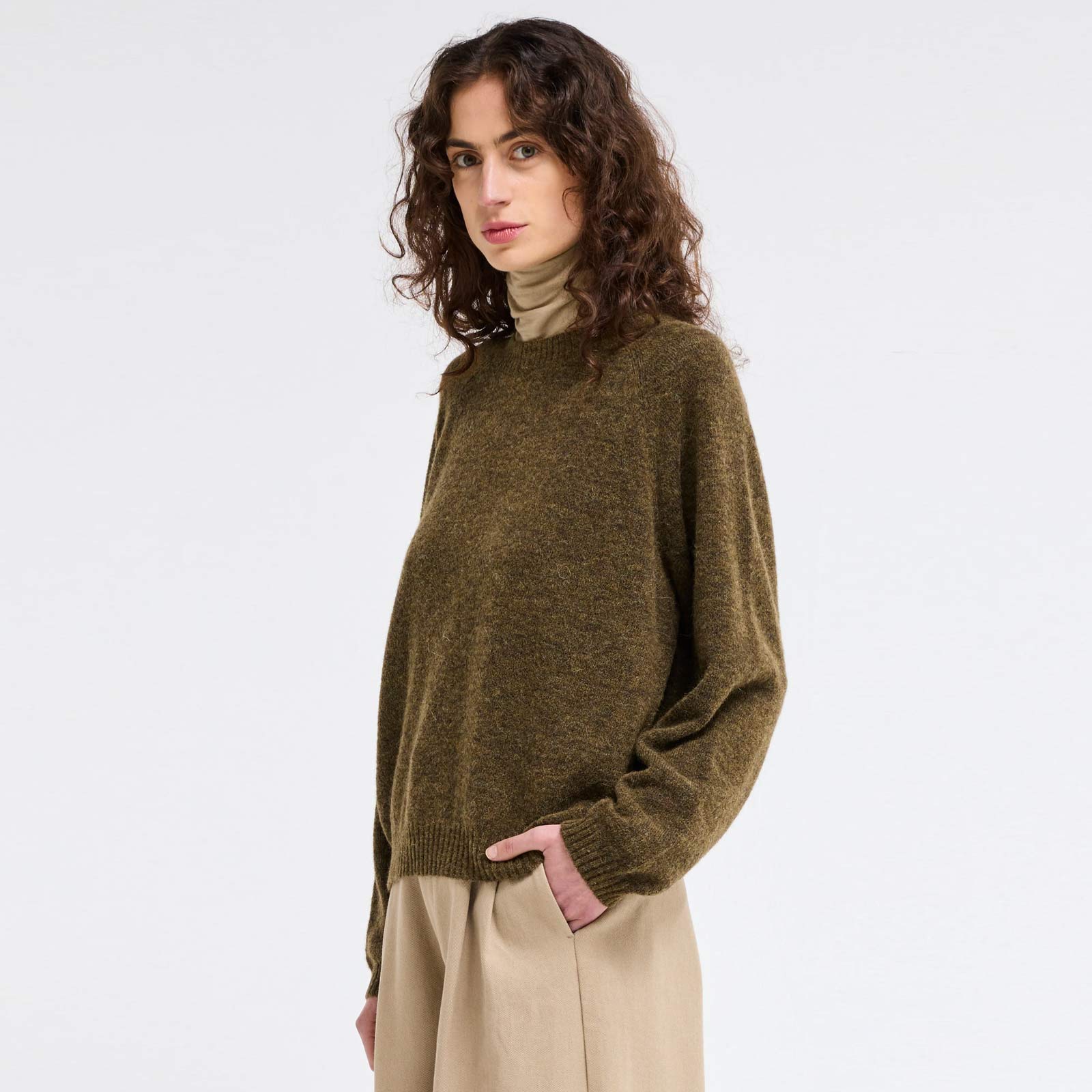 Teddy Bear Jumper khaki Our Sister