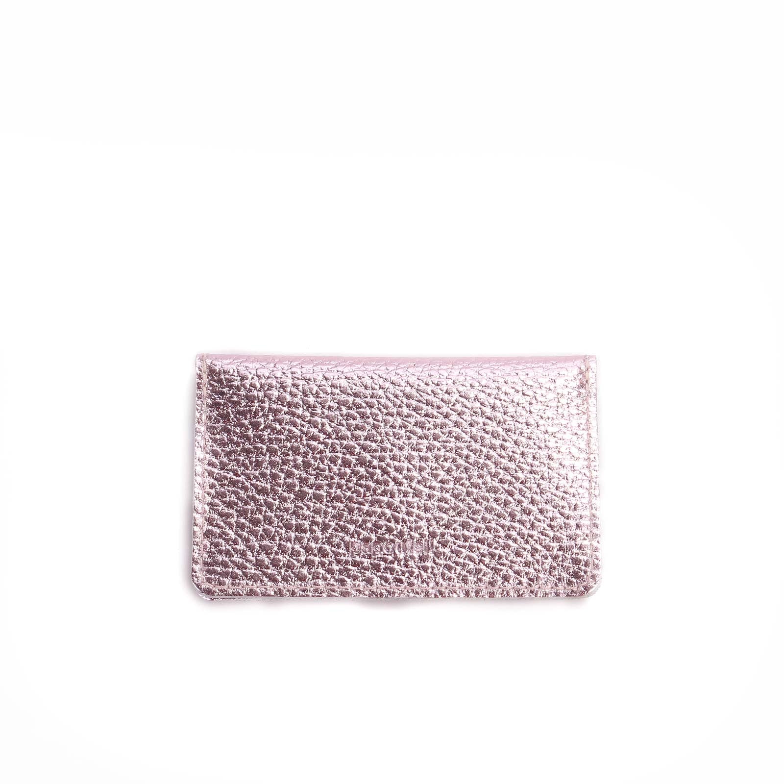 Borsa S Wallet 3 metallic rosé Papoutsi! leather goods