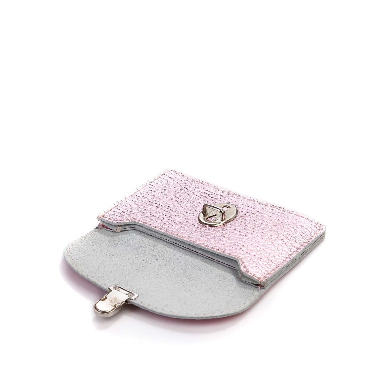 Borsa S Wallet 3 metallic rosé Papoutsi! leather goods