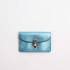Borsa S Wallet 3 metallic saphir Papoutsi! leather goods