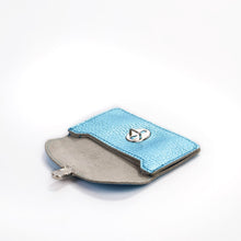 Borsa S Wallet 3 metallic saphir Papoutsi! leather goods