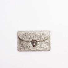 Borsa S Wallet 3 metallic champagne Papoutsi! leather goods