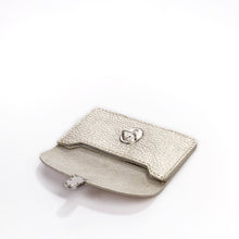 Borsa S Wallet 3 metallic champagne Papoutsi! leather goods