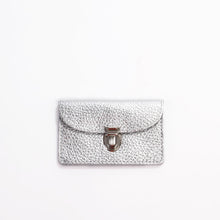 Borsa S Wallet 3 metallic silver Papoutsi! leather goods