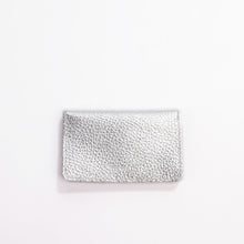 Borsa S Wallet 3 metallic silver Papoutsi! leather goods