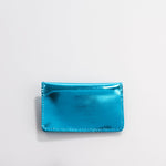 Borsa S Wallet metallic turquoise