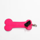 Bone Waste Bag Dispenser neon pink Papoutsi! leather goods