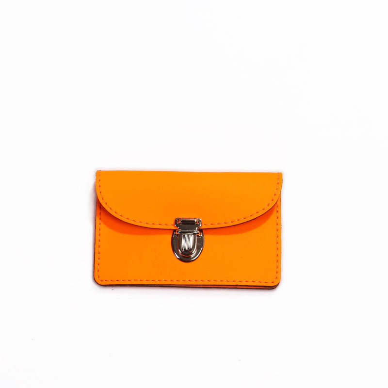 Borsa S Wallet neon orange Papoutsi! leather goods