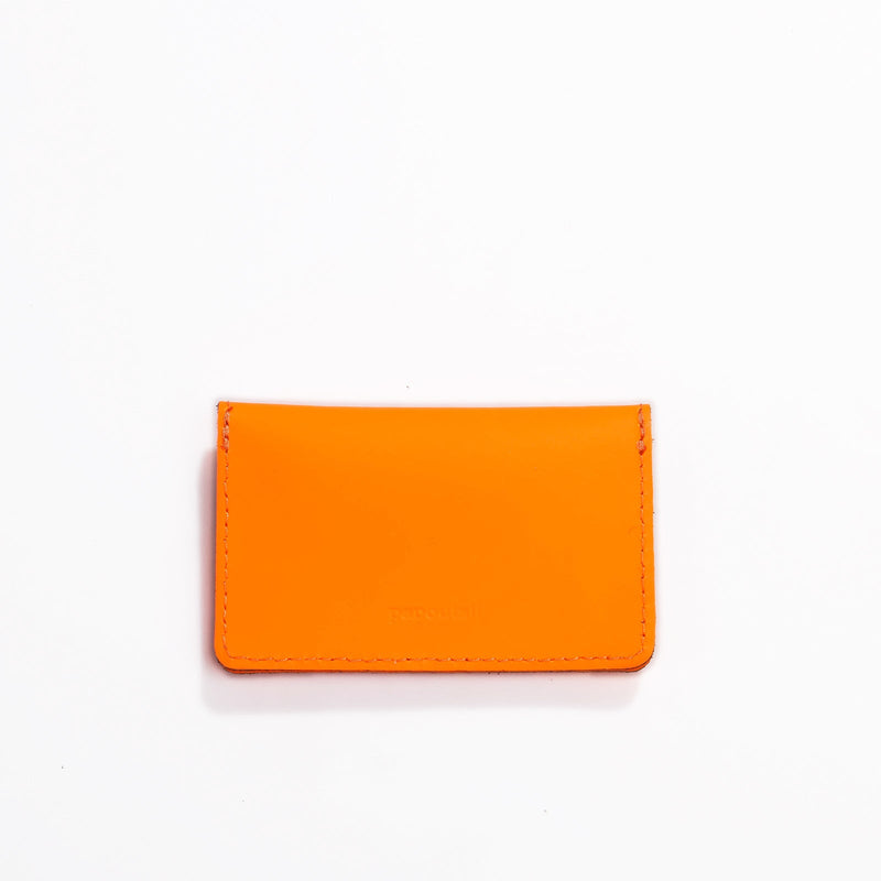 Borsa S Wallet neon orange Papoutsi! leather goods
