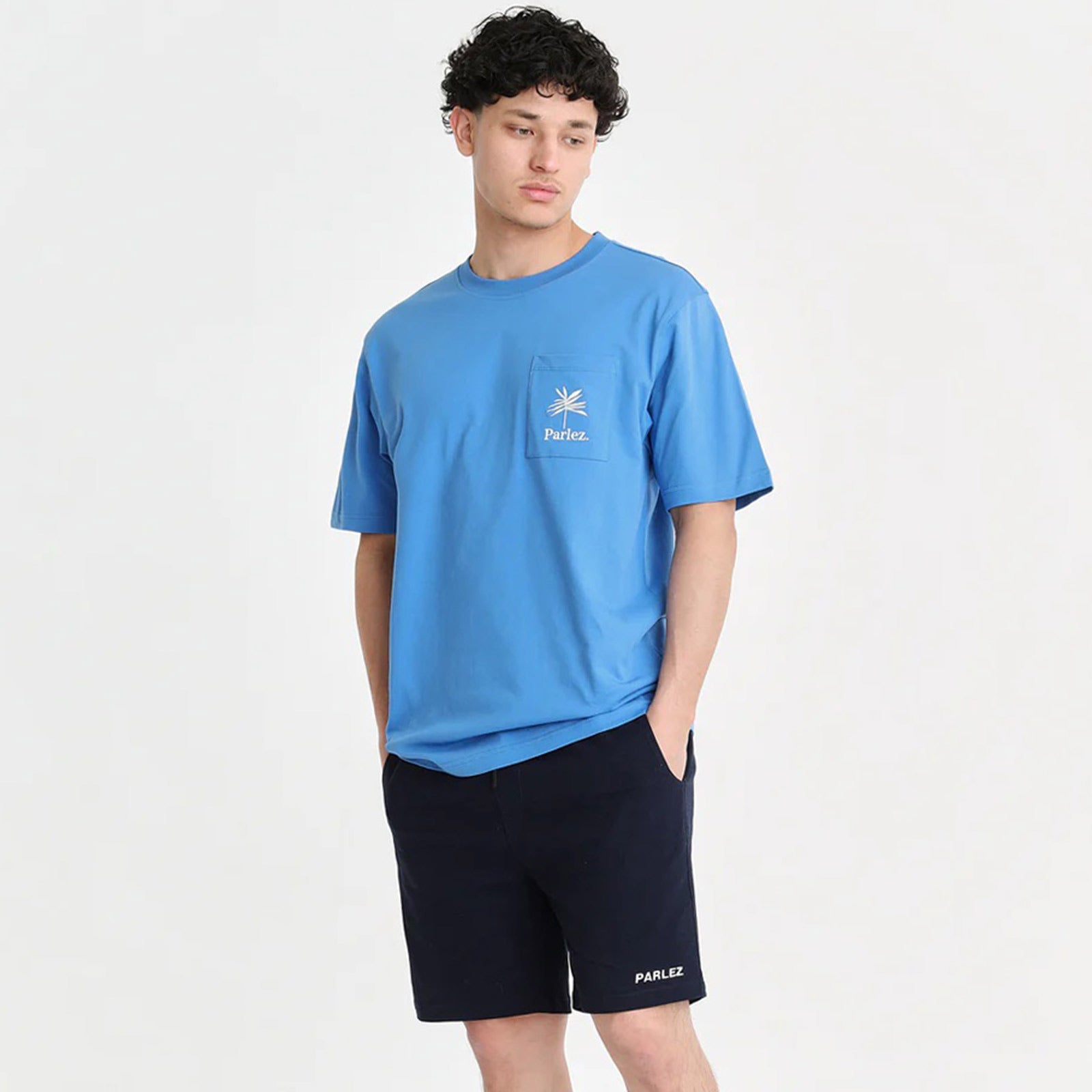 Areca Pocket Tee ocean blue