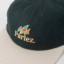 Carmel 6 Panel Cap deep green parss