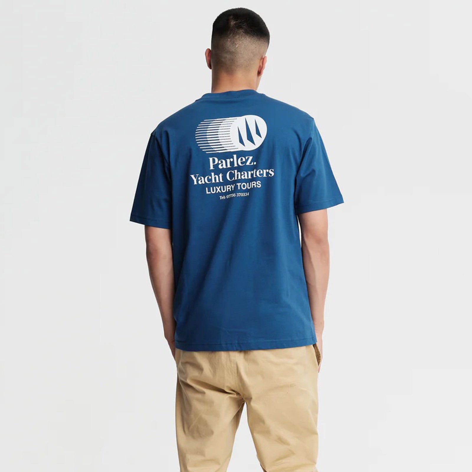 Charter T-Shirt sail blue