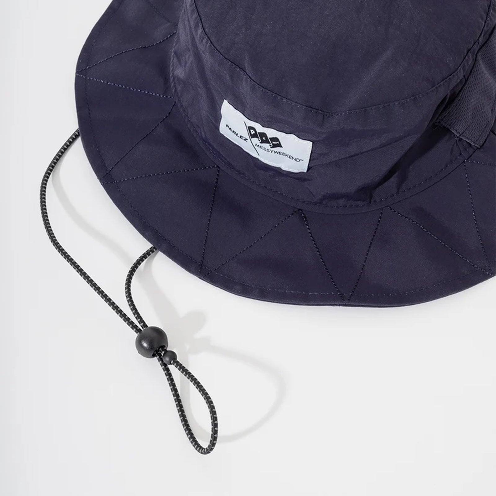 Parlez x MessyWeekend Tyro Bucket Hat navy